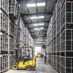 warehouse security, warehouse with forklift