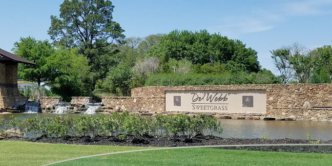 Del Webb Sweetgrass community in Richmond, TX