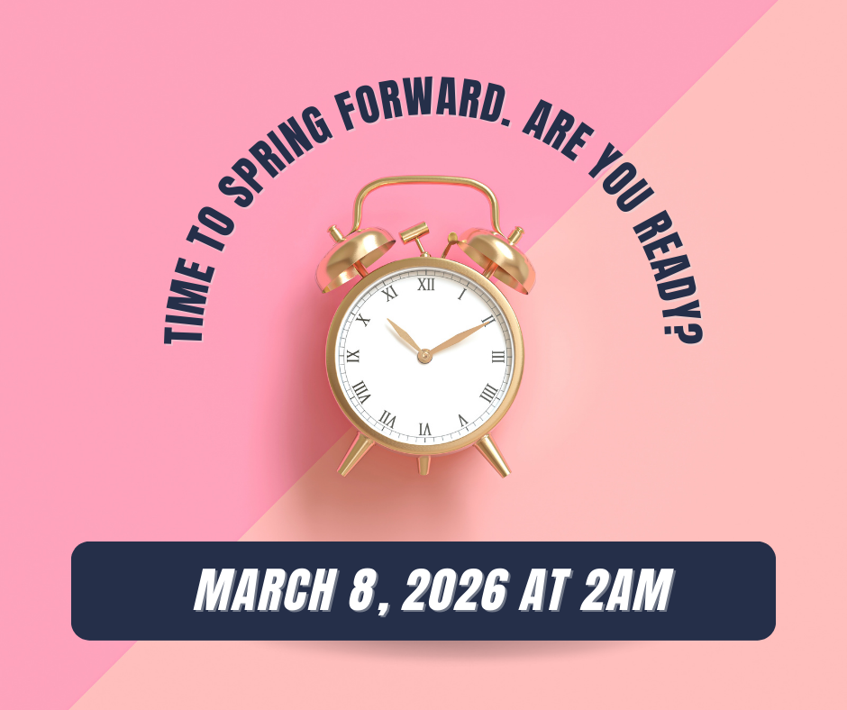 Sprin Forward for Daylight Saving Time