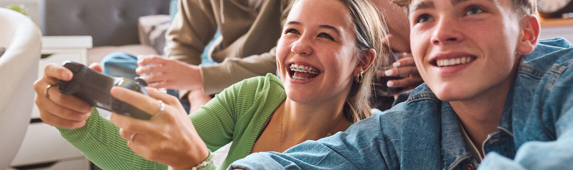 Teens home alone this summer playing video games
