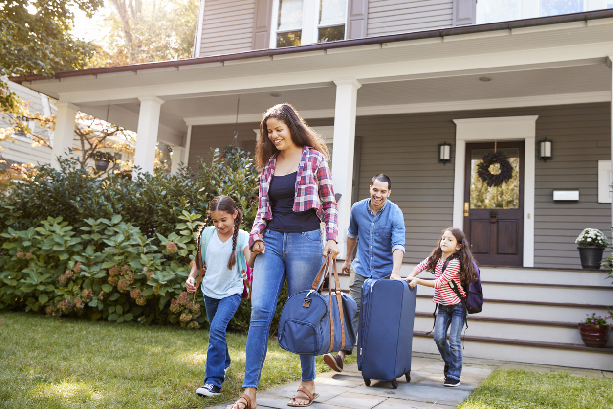 Heading out of town? Learn how smart lighting, security cameras, remote monitoring, and a few simple precautions can help keep your home protected while you're away.