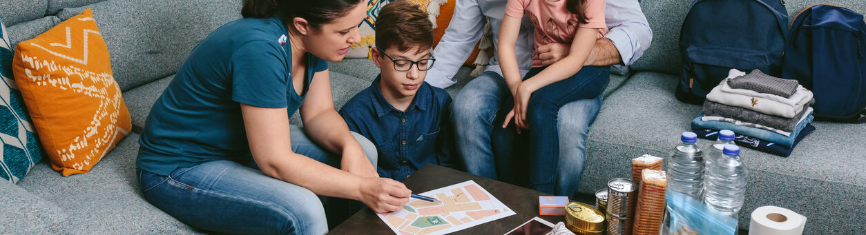 Learn how to create a family emergency plan with clear communication, emergency contacts, meeting places, backup options, and home security.