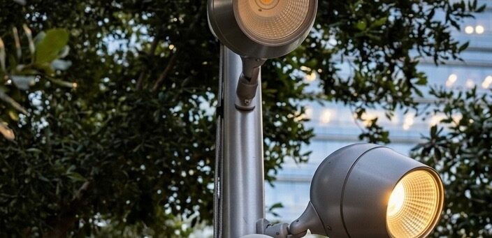 CCTV installation at Discovery Green Houston
